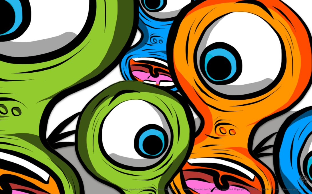 They're watching you! - ALG Characters Poster Collection!