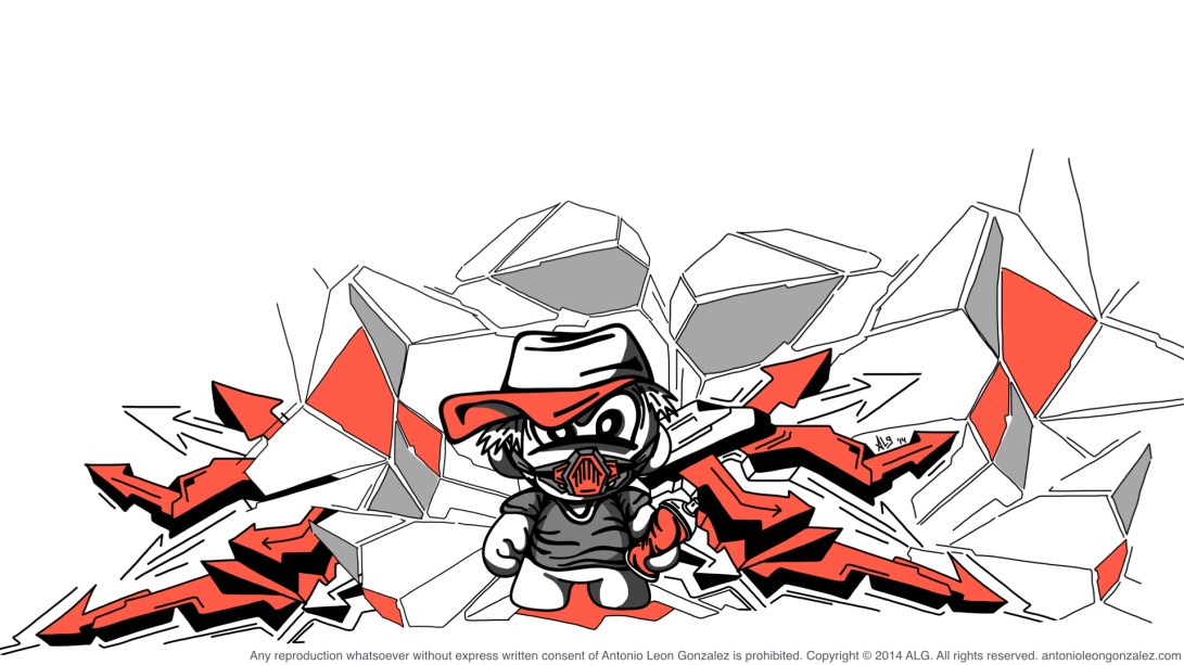ALG - Street Grafitter Character! Main Shot v_2014! 