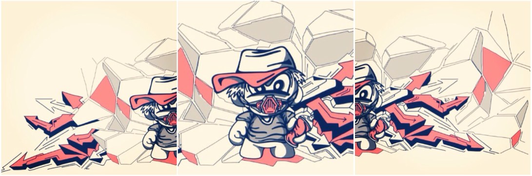 ALG – STREET GRAFITTER CHARACTER! -POSTER TEST!