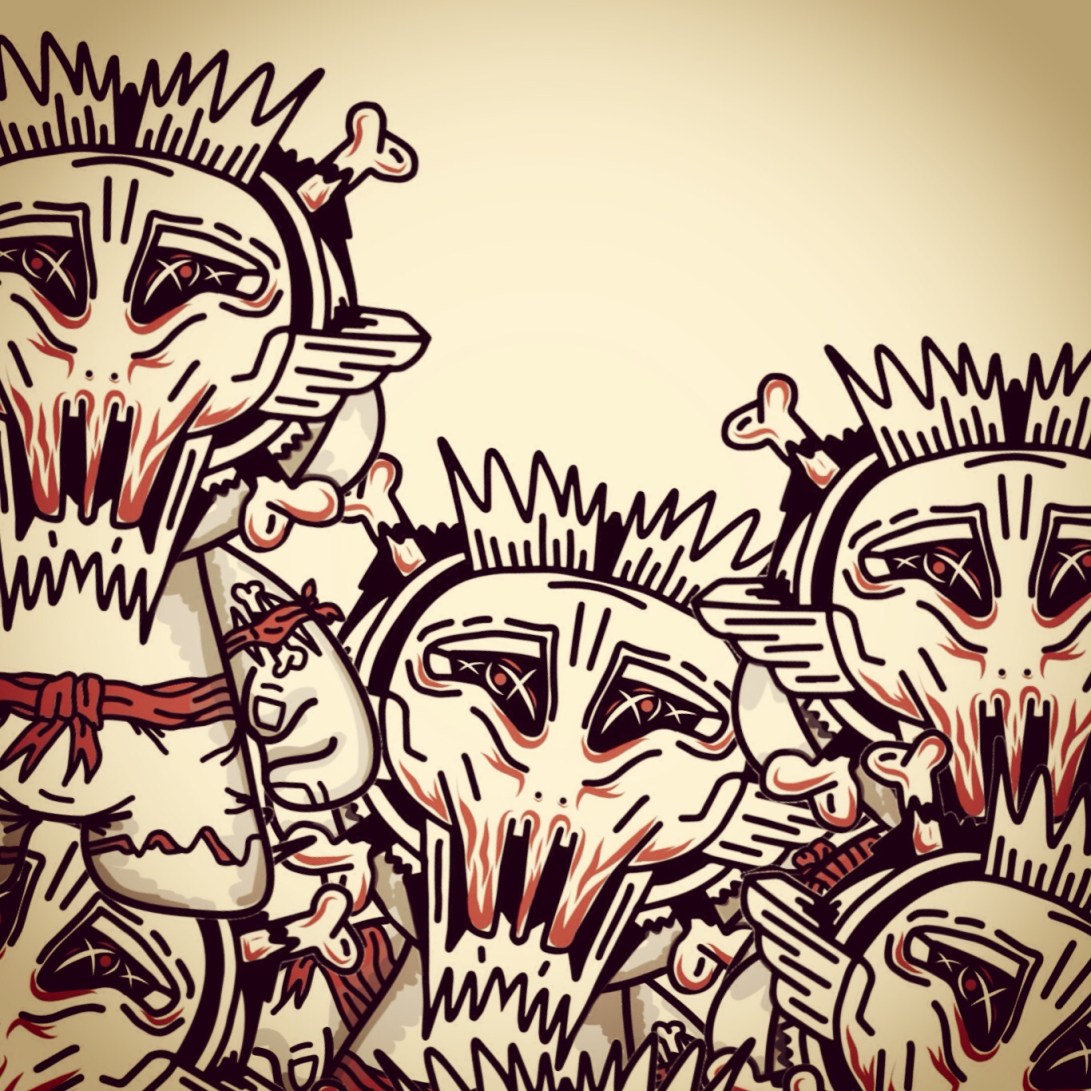 ALG Munny Skull Warrior [ Skull Kid] 