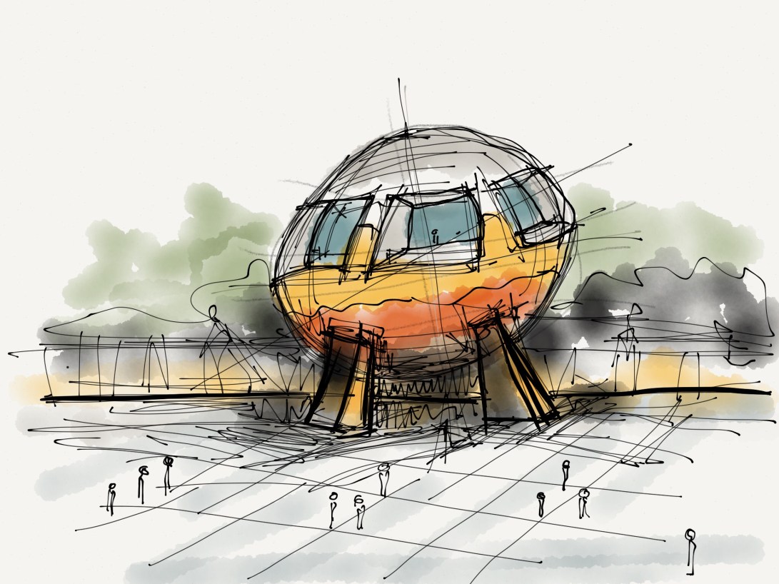 alg - antonio leon gonzalez - architecture concept sketches - 002